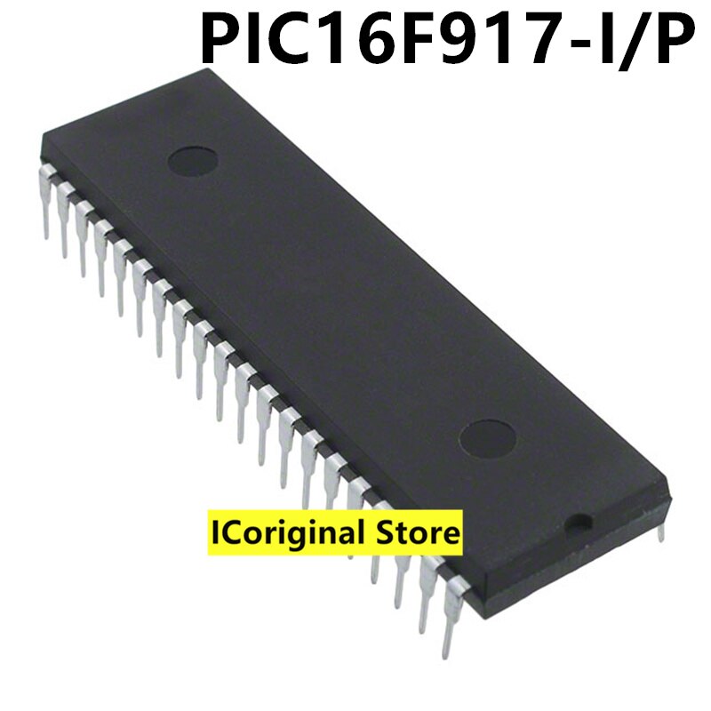 New and original PIC16F917 PIC16F917-I/P Into the DIP-40 Microcontroller IC chip micro controller 16F917 Electronic components
